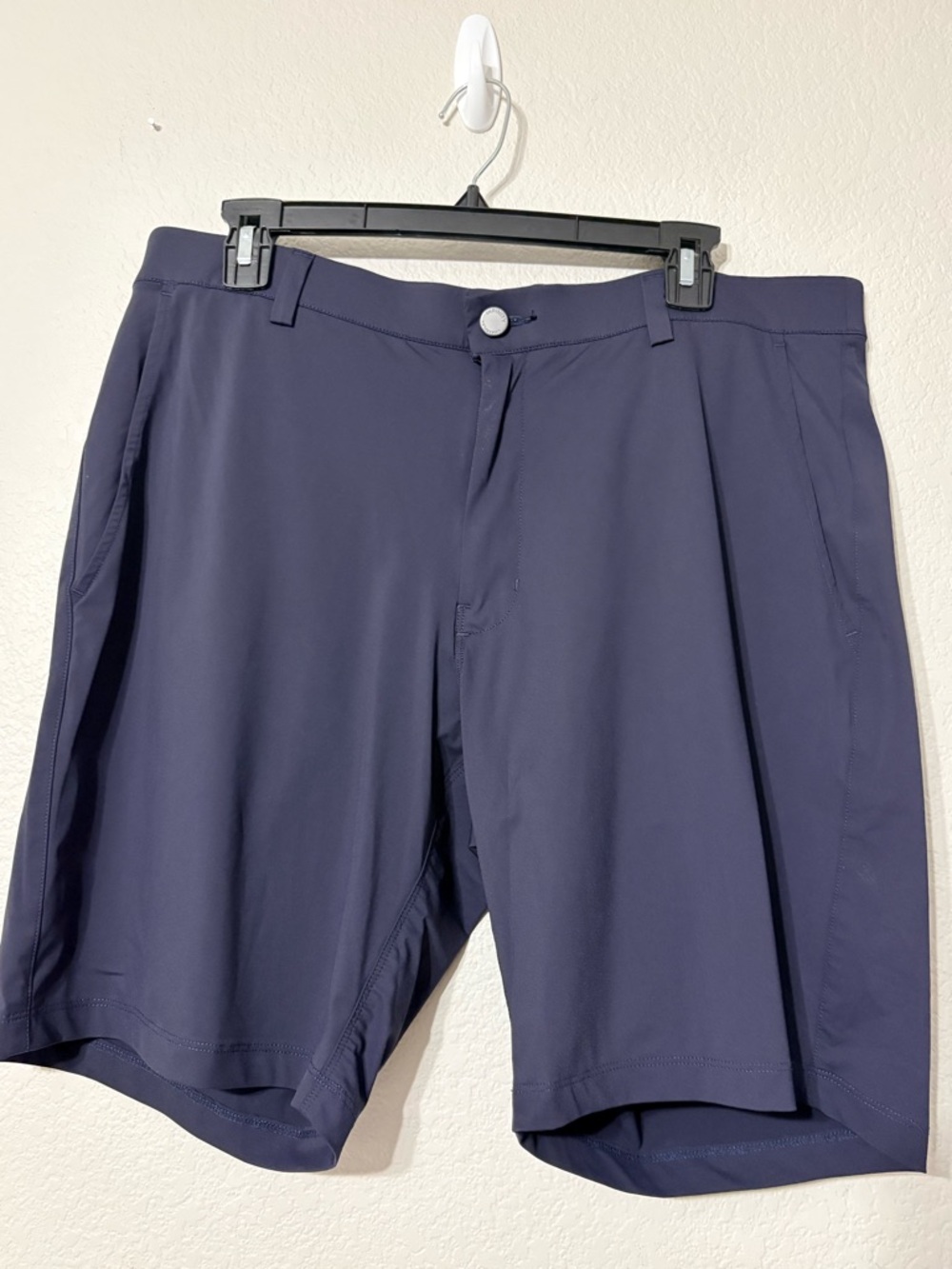 Men's Infinity Linearflex Performance Stretchy Walk Golf Shorts - Navy 36
